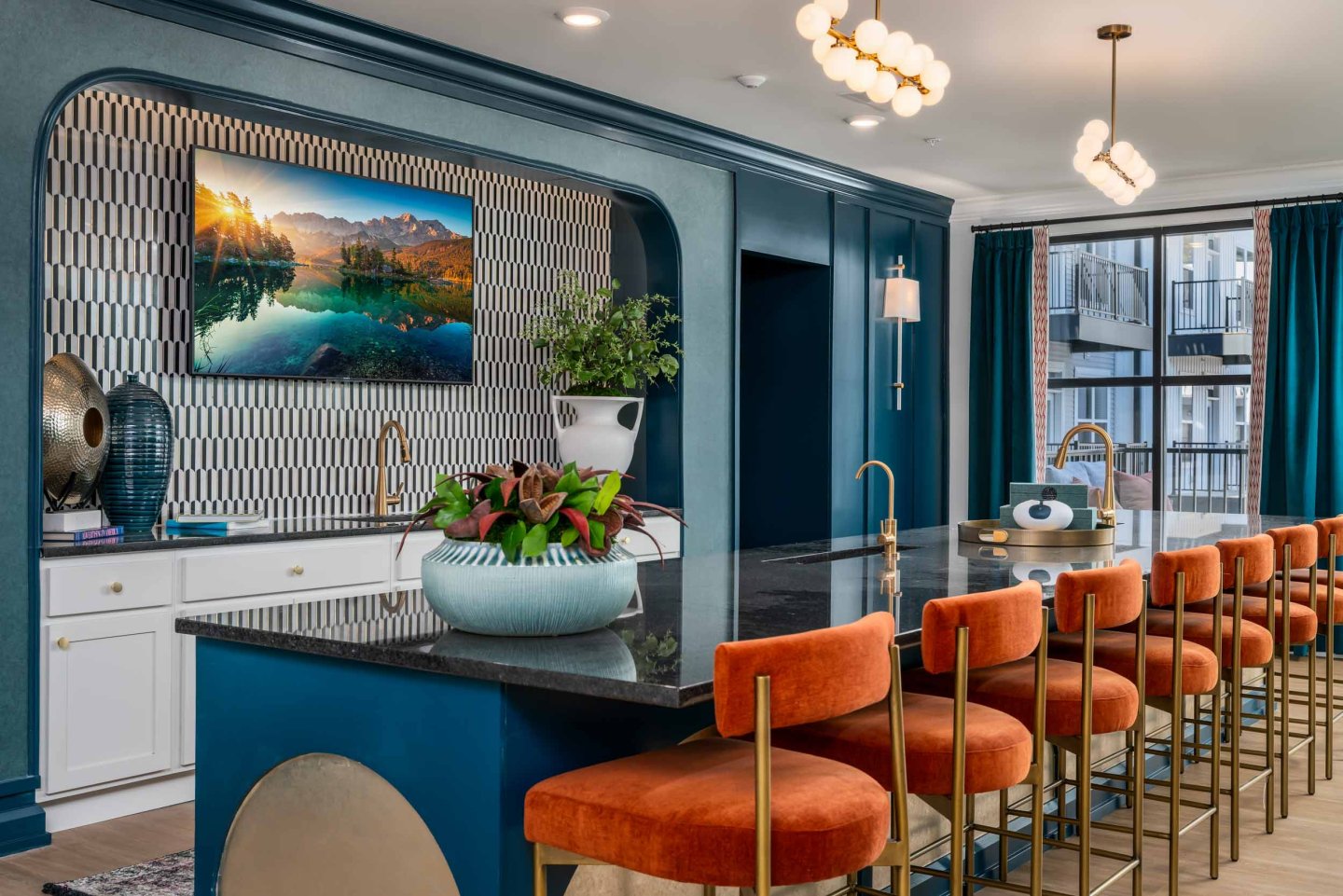 island bar at skytop